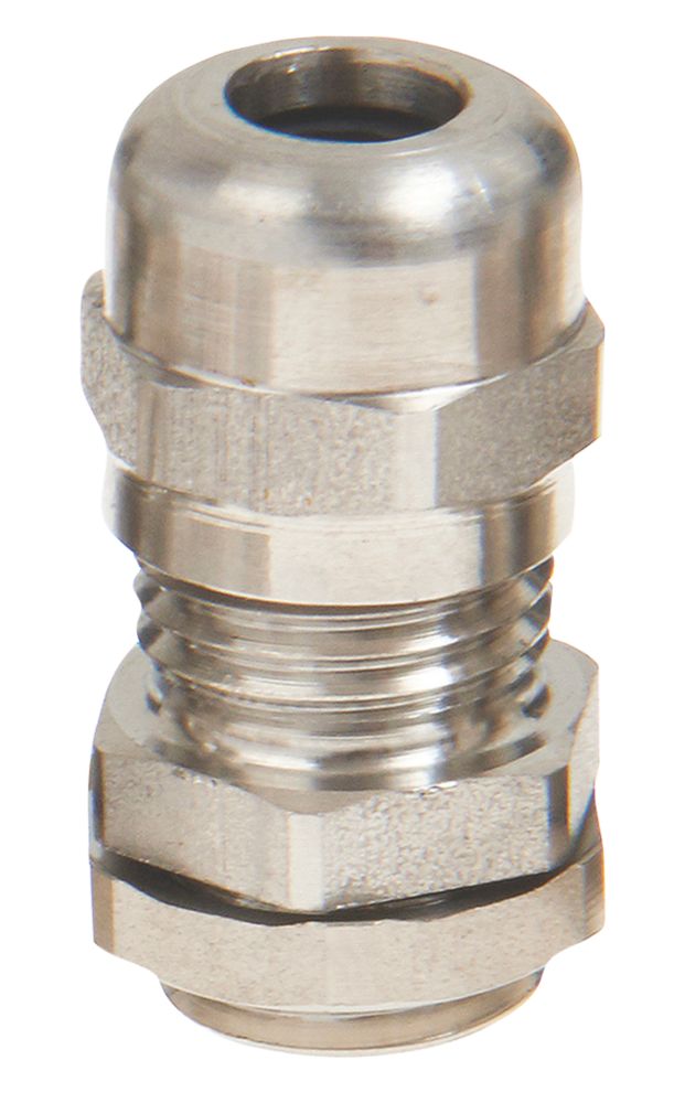 Image of Schneider Electric 304L Stainless Steel Cable Glands M25 4 Pack 