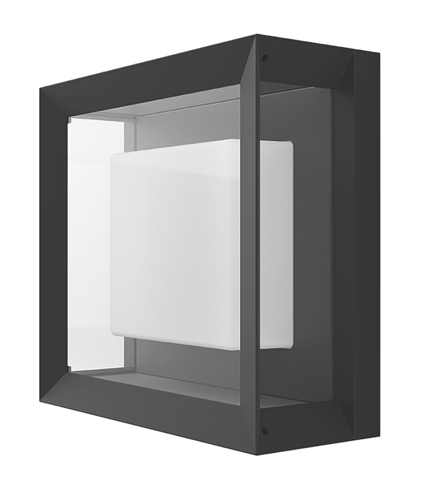 Image of Philips Hue Econic Outdoor LED Smart Wall Light Black 15W 1140lm 