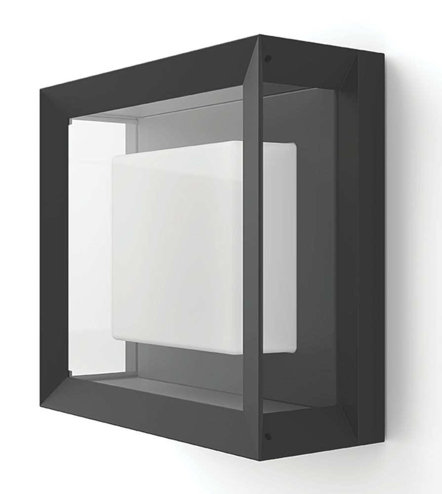 Image of Philips Hue Econic Outdoor LED Smart Wall Light Black 15W 1140lm 