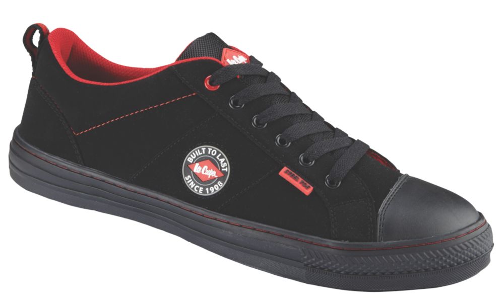 Image of Lee Cooper LCSHOE054 Safety Trainers Black Size 11 