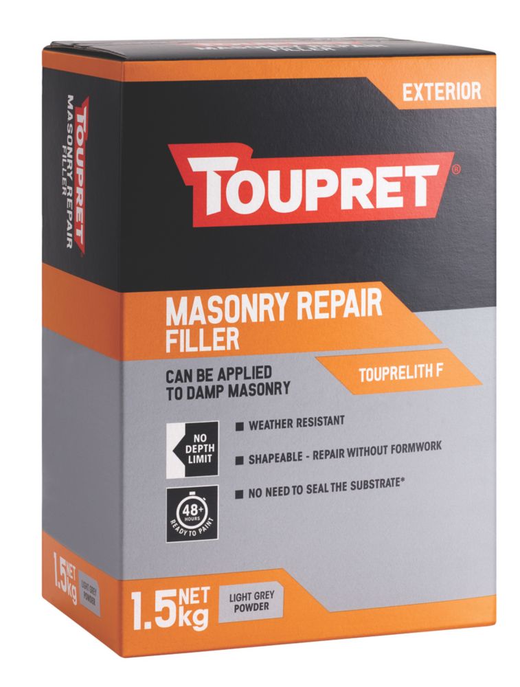 Image of Toupret Masonry Repair Filler 1.5kg 