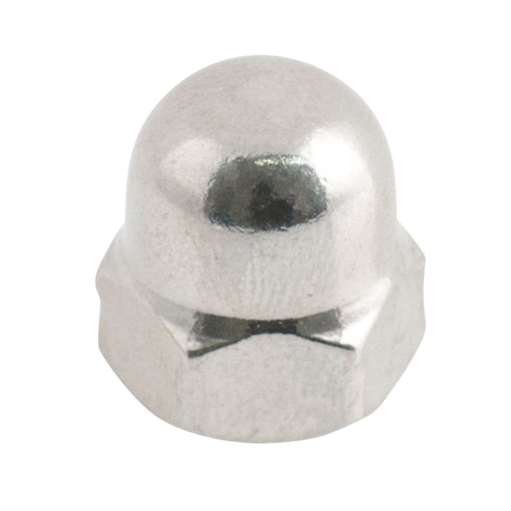 Image of Easyfix A2 Stainless Steel Dome Nuts M8 100 Pack 