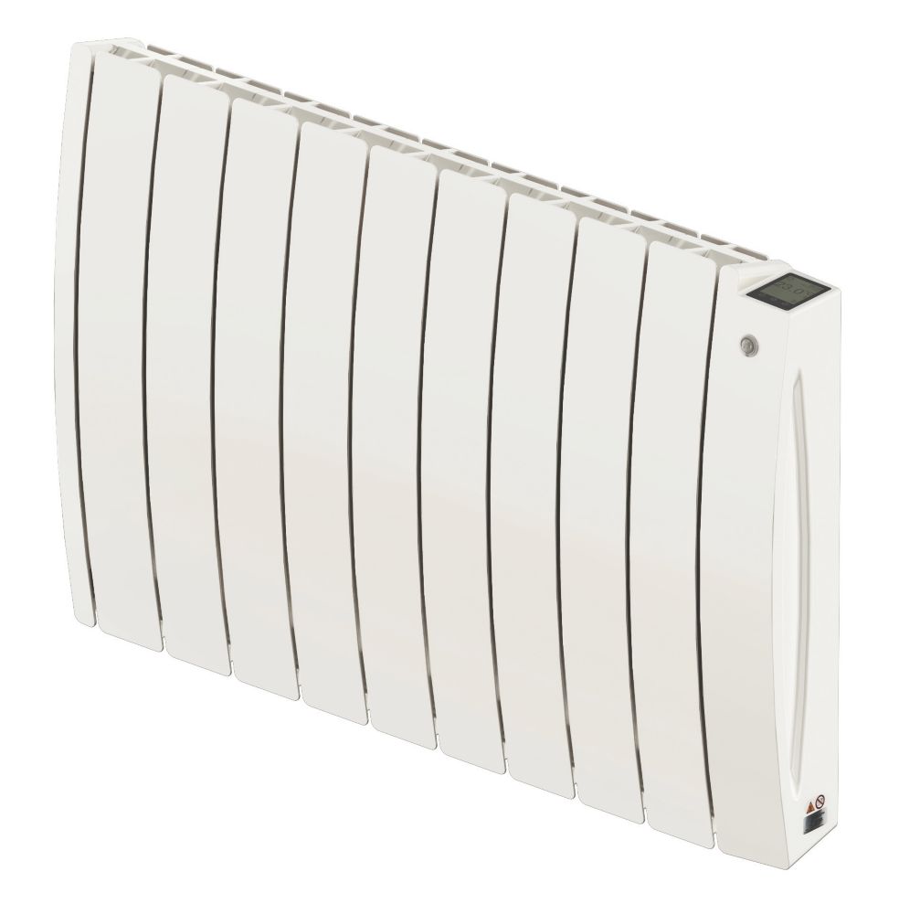 Image of Acova Taiga Electric Aluminium Horizontal Radiator 575mm x 829mm White 4265BTU 
