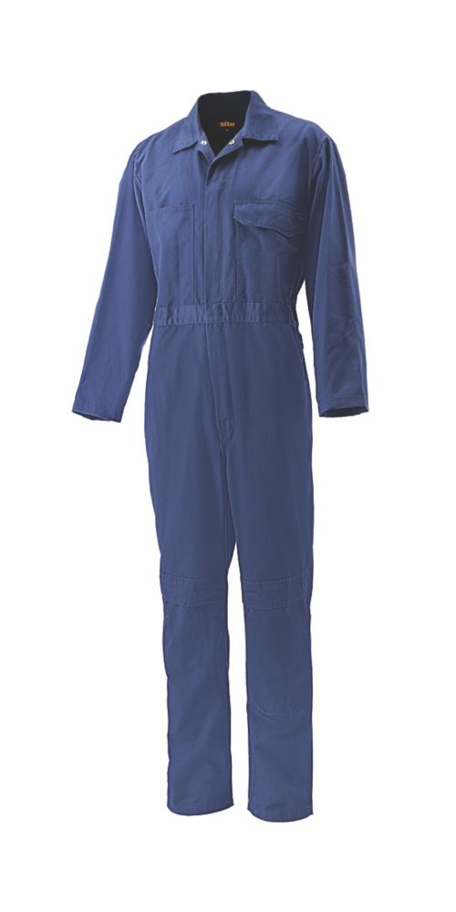 Image of Site Almer Coveralls Navy Blue Large 52" Chest 31" L 