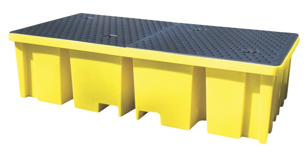 Image of BB2FW Bund Pallet 2 x 1000Ltr IBCs 