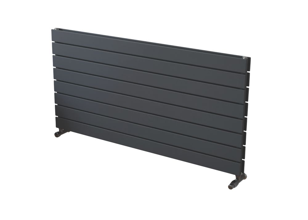 Image of Ximax Oceanus Designer Radiator 595mm x 1200mm Anthracite 3949BTU 