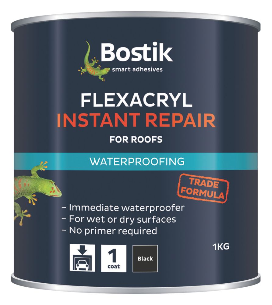 Image of Bostik Roof Repair Compound Black 1kg 