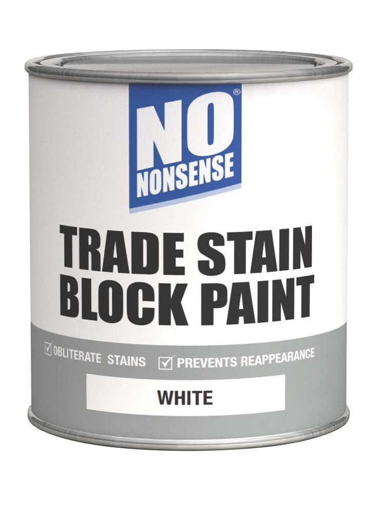 Image of No Nonsense Stain Block White 750ml 