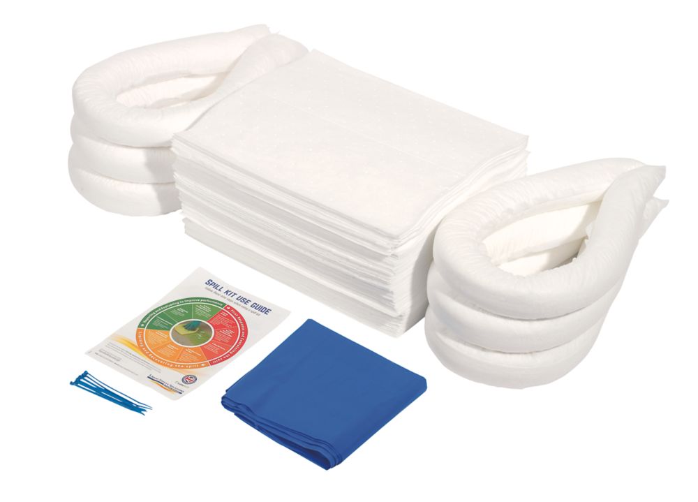 Image of Lubetech 27-1080R 90Ltr Oil Spill Refill Kit 