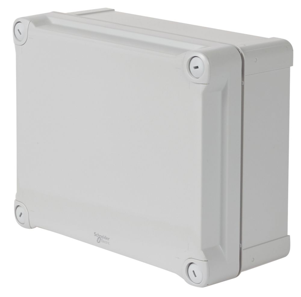Image of Schneider Electric IP66 Weatherproof Outdoor Enclosure 164mm x 105mm x 192mm 