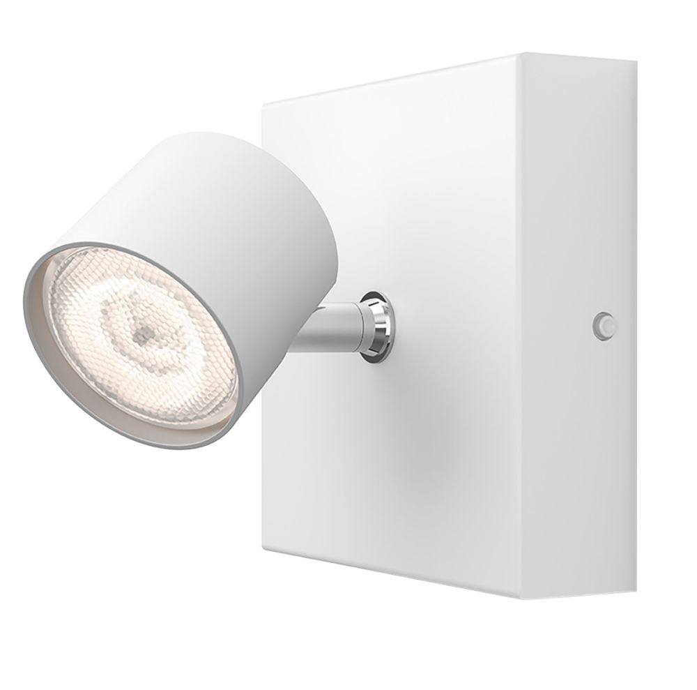 Image of Philips Star WarmGlow LED Single Spotlight White 4.5W 500lm 