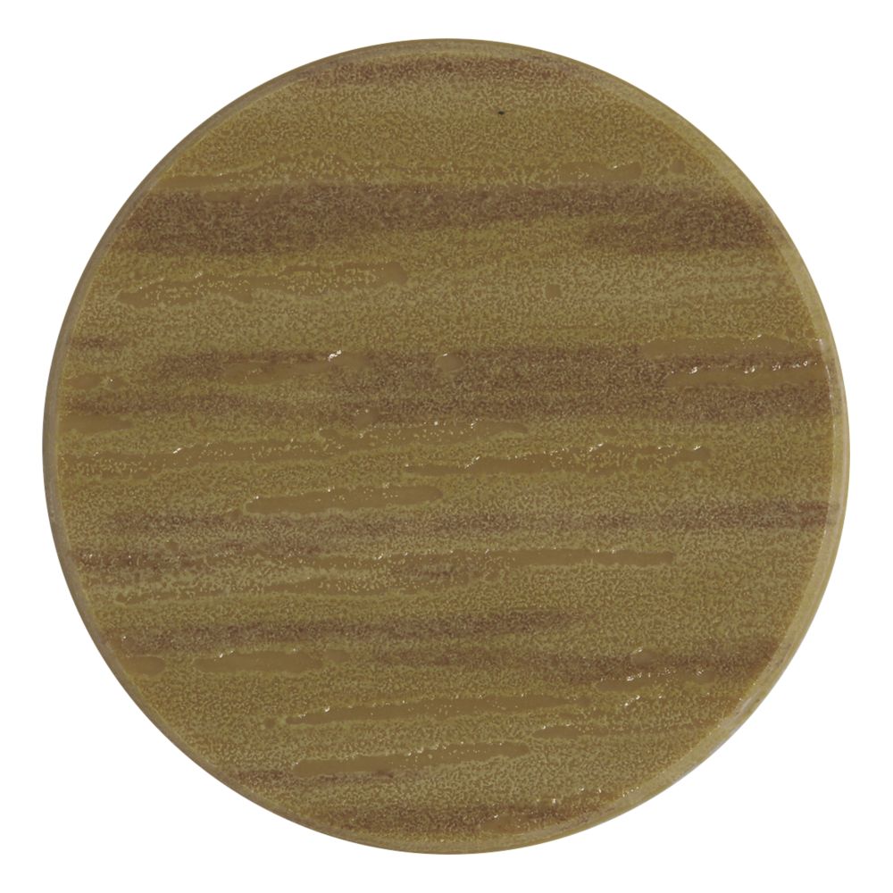 Image of Timco Screw Caps Oak 13mm 112 Pack 
