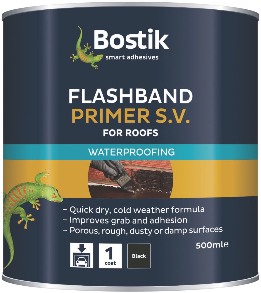 Image of Bostik Flashband Primer Black 500ml 