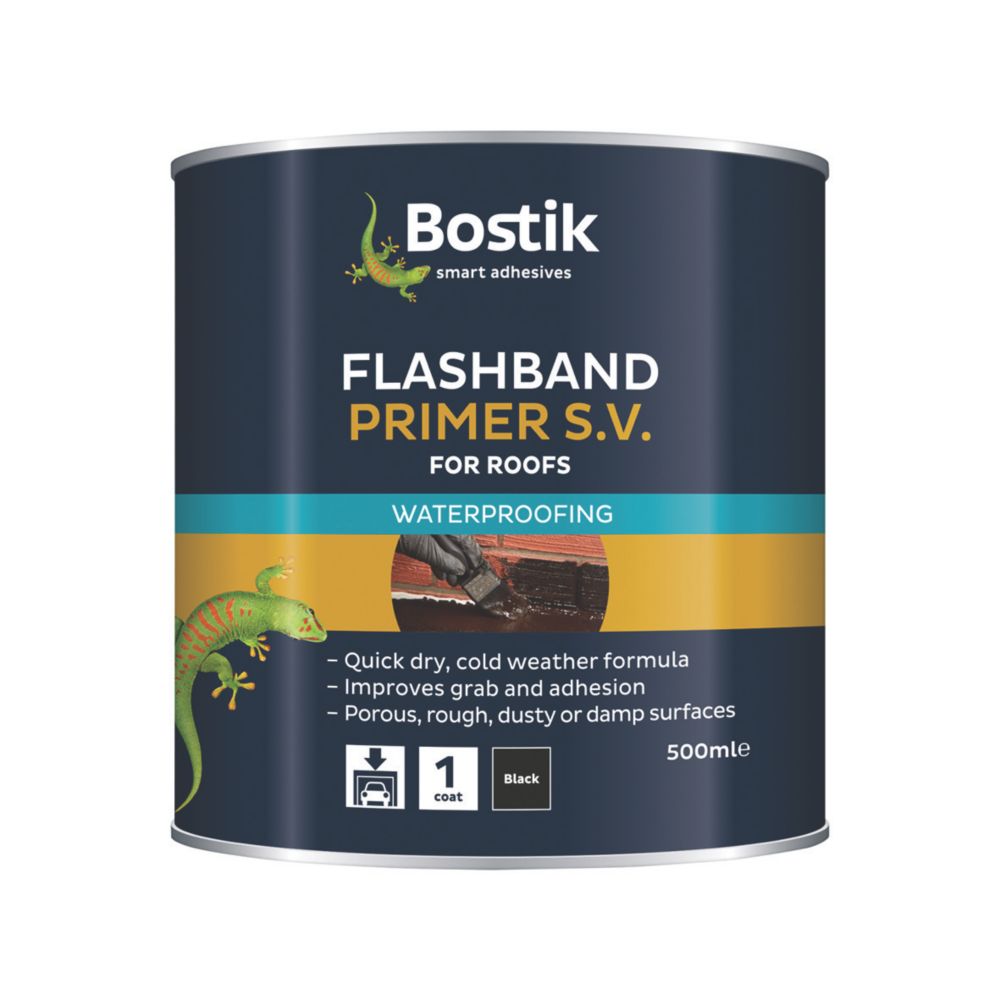 Image of Bostik Flashband Primer Black 500ml 