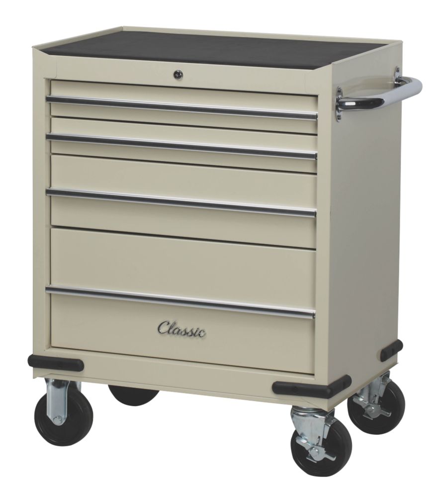 Image of Hilka Pro-Craft 4-Drawer Classic Tool Trolley 
