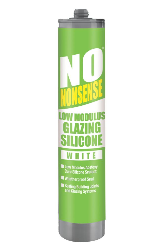 Image of No Nonsense Glazing Silicone White 310ml 