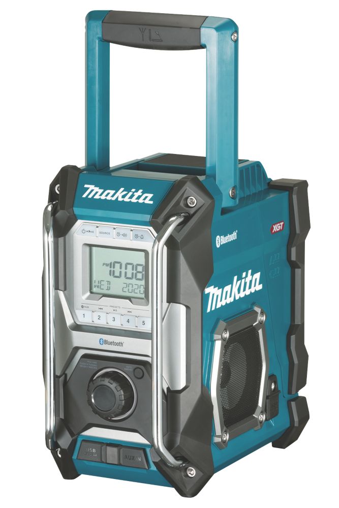 Image of Makita MR002GZ 230V or 12/18/40V AM / FM Bluetooth Site Radio 