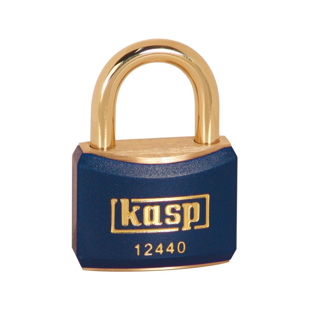 Image of Kasp Lockout Padlock Blue 20mm x 21mm 