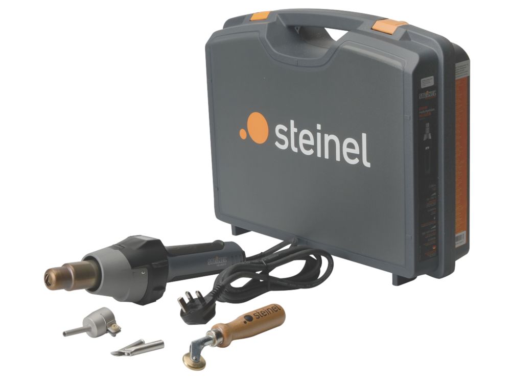 Image of Steinel HG2620 E 2300W Electric Heat Gun 4-Piece Flooring Kit 240V 