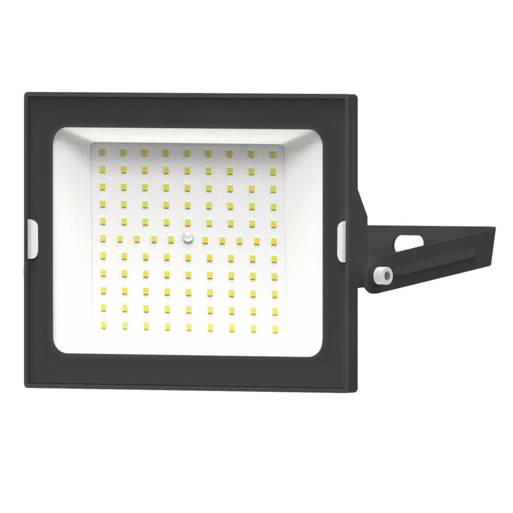 Image of 4lite Outdoor LED Floodlight Black 50W 4250lm 