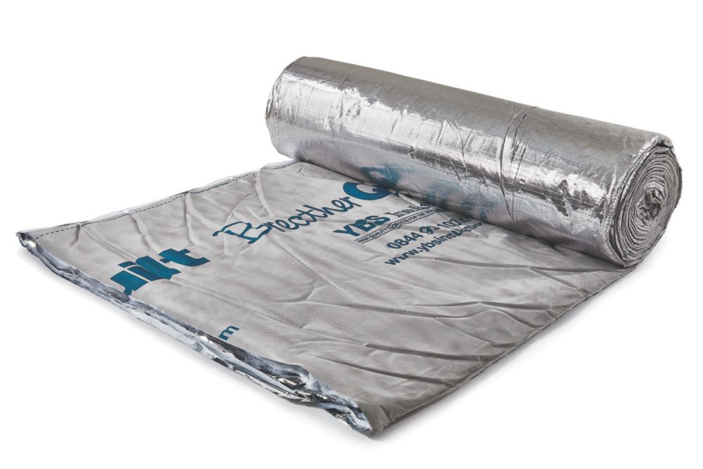 Image of YBS BreatherQuilt 2-in-1 Membrane & Insulation 10m x 1.2m 
