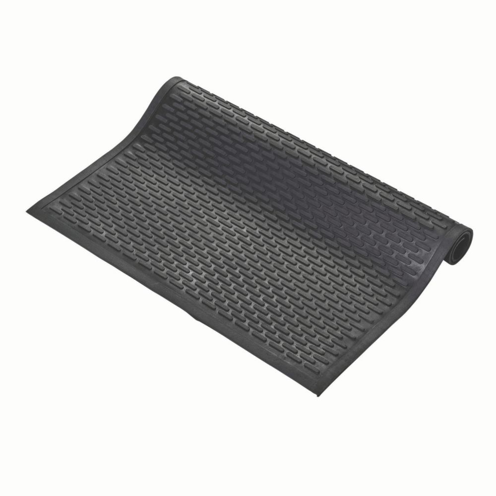 Image of COBA Europe COBAscrape Floor Mat Black 1.75m x 1.15m x 6mm 