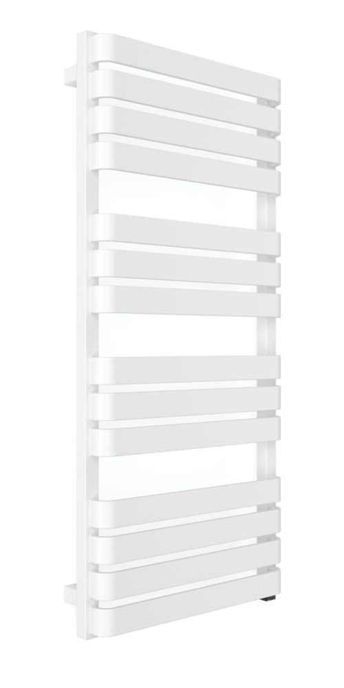 Image of Terma Warp T One Electric Towel Rail 1110mm x 500mm White 2046BTU 