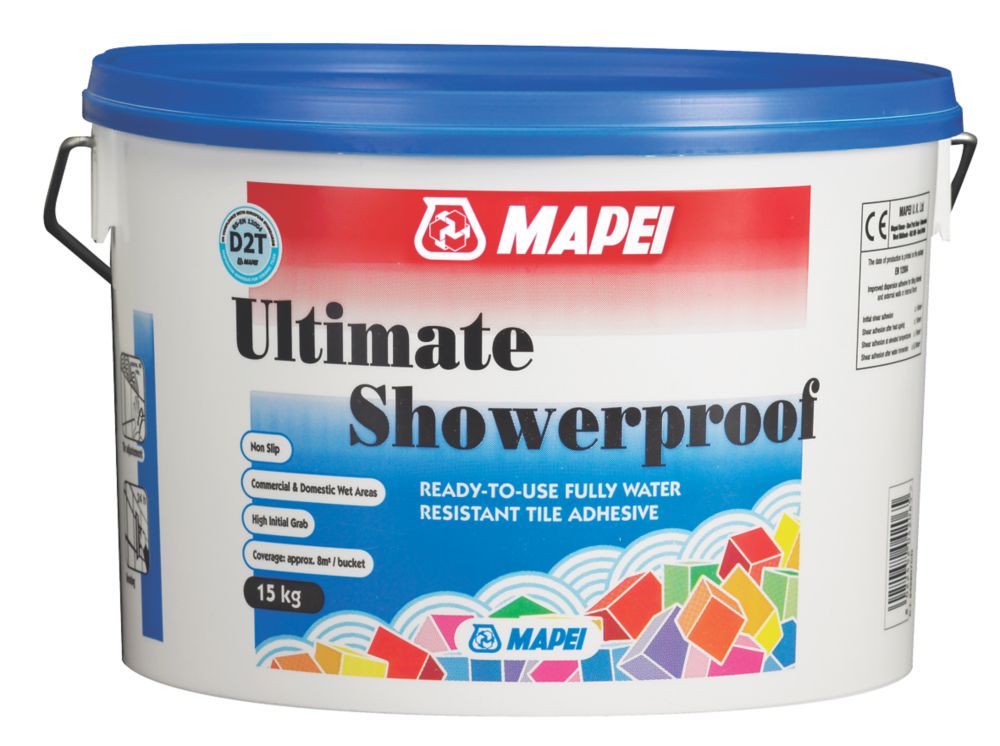 Image of Mapei BuildFix Wall Tile Adhesive Off White 15kg 