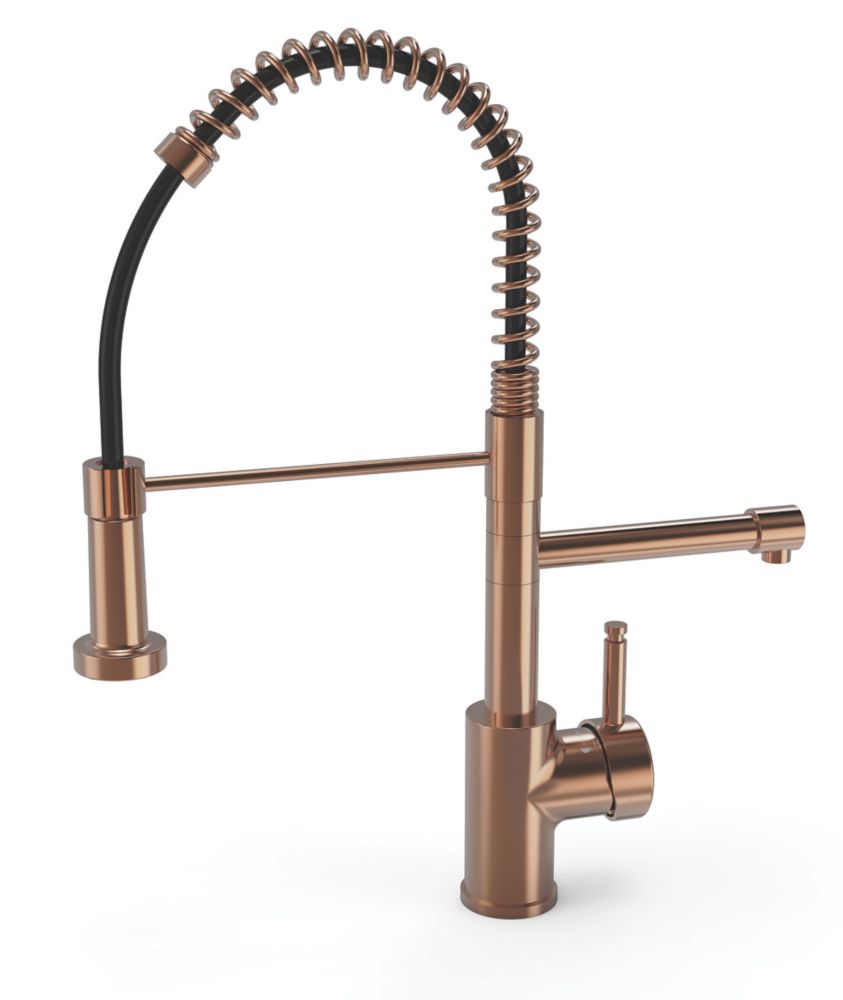 Image of ETAL Multi-Use 3-in-1 Hot Water Kitchen Tap with Handset Copper 