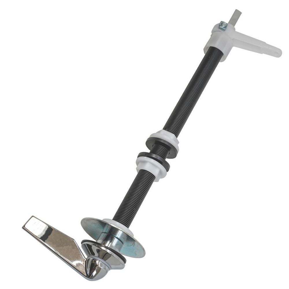 Image of Fluidmaster 650X-016-P20 Dual-Flush Replacement Concealed Cistern Lever Chrome 