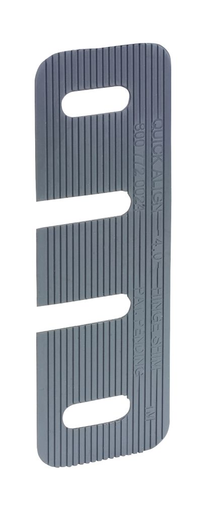 Image of Broadfix Quick Align Hinge Shims Small 100mm x 1mm x 35mm 15 Pack 