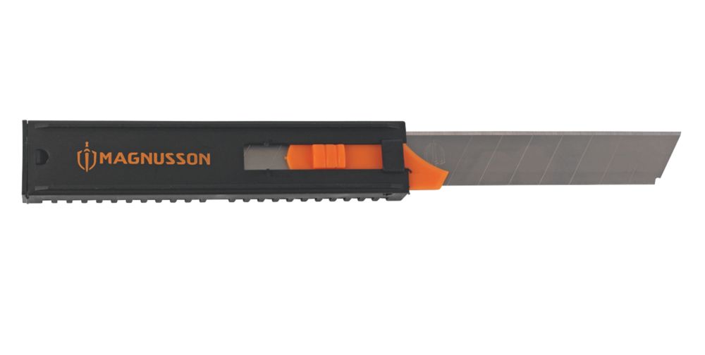 Image of Magnusson 18mm Snap-Off Knife Blades 10 Pack 