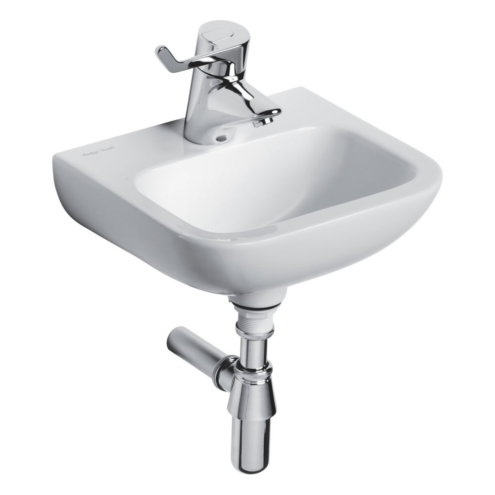 Image of Armitage Shanks Contour 21 Hand Rinse Washbasin C 1 Tap Hole 370mm 