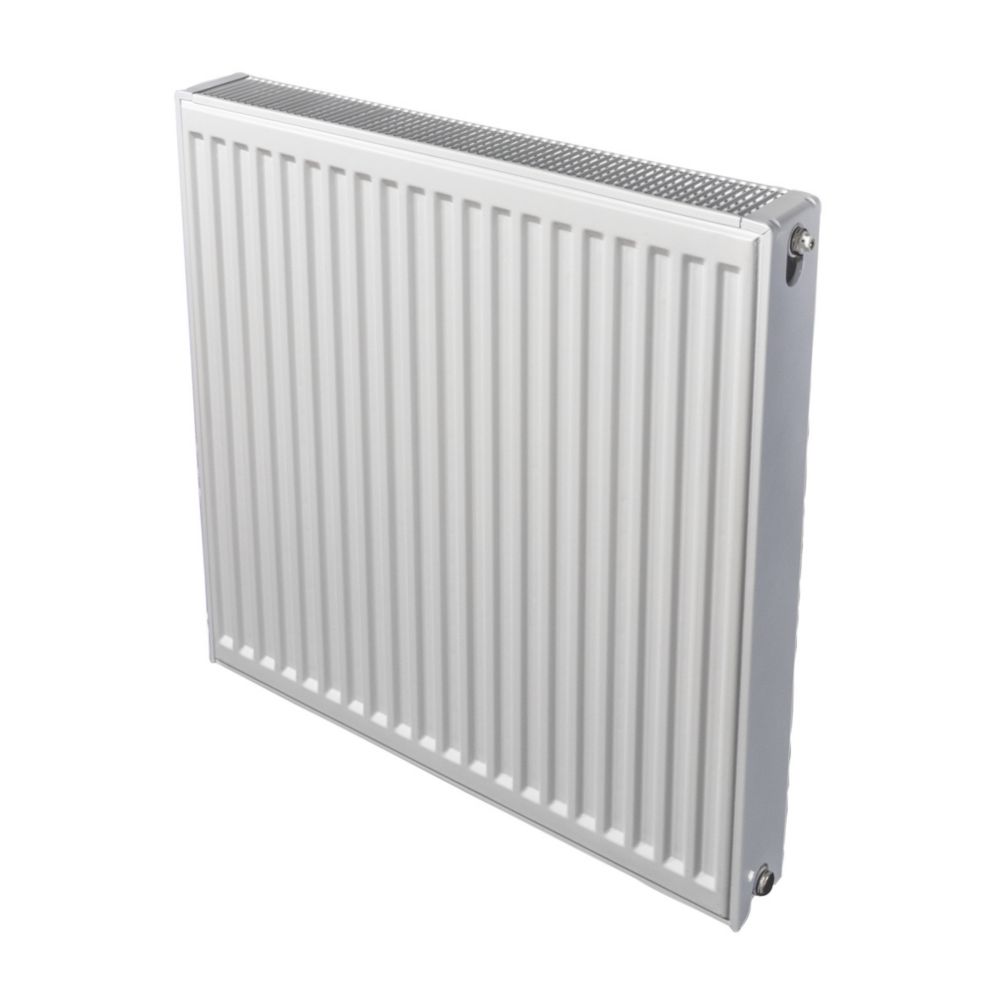 Image of Stelrad Accord Compact Type 22 Double-Panel Double Convector Radiator 700mm x 700mm White 4511BTU 
