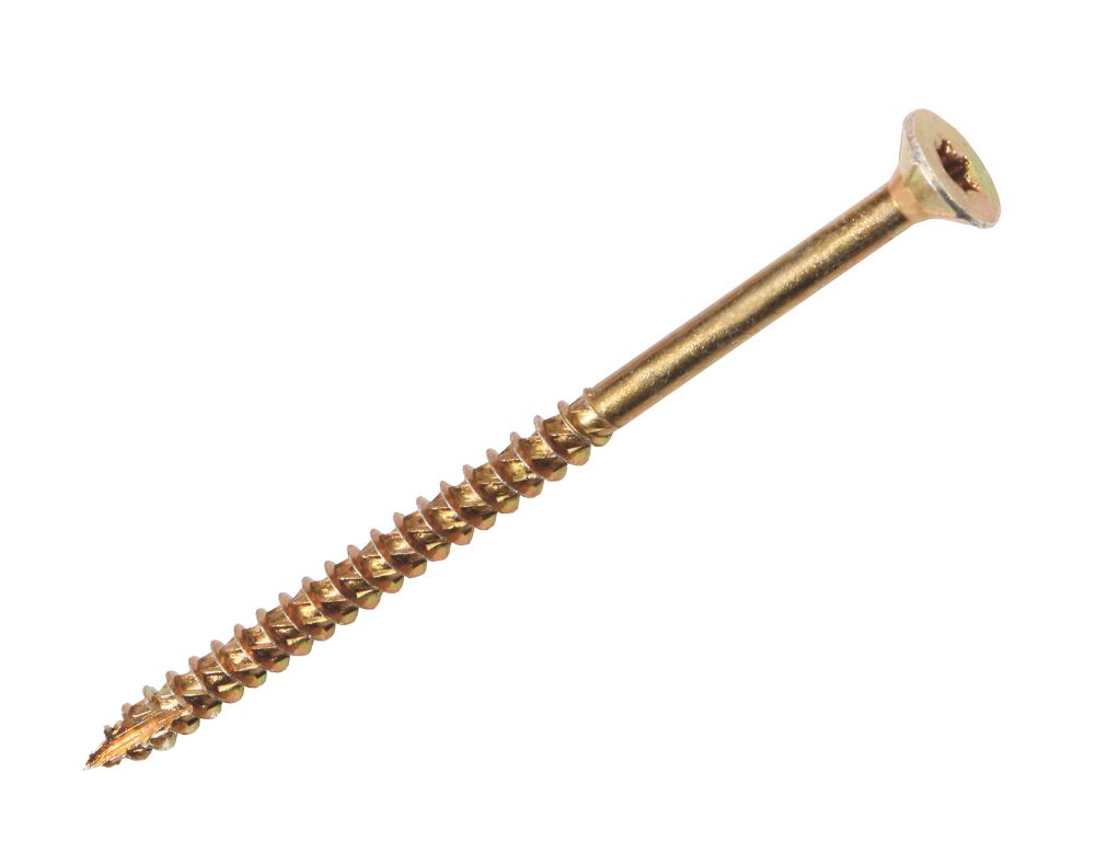 Image of Turbo TX TX Double-Countersunk Self-Drilling Multipurpose Screws 6mm x 100mm 100 Pack 