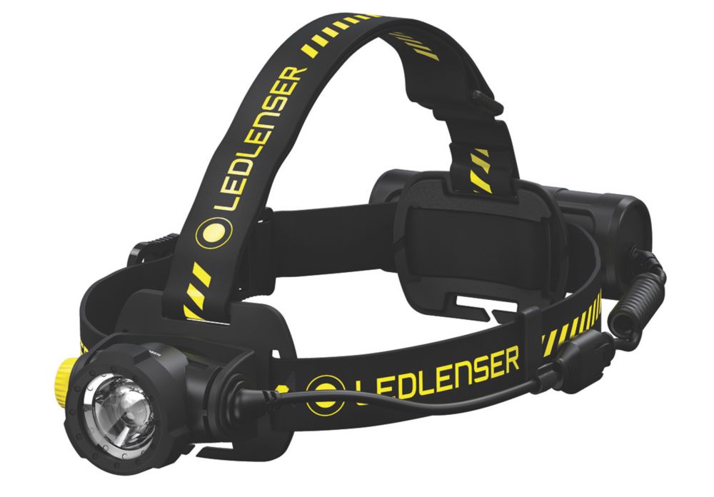 Image of LEDlenser H7R WORK Rechargeable LED Head Torch Black 15 - 1000lm 