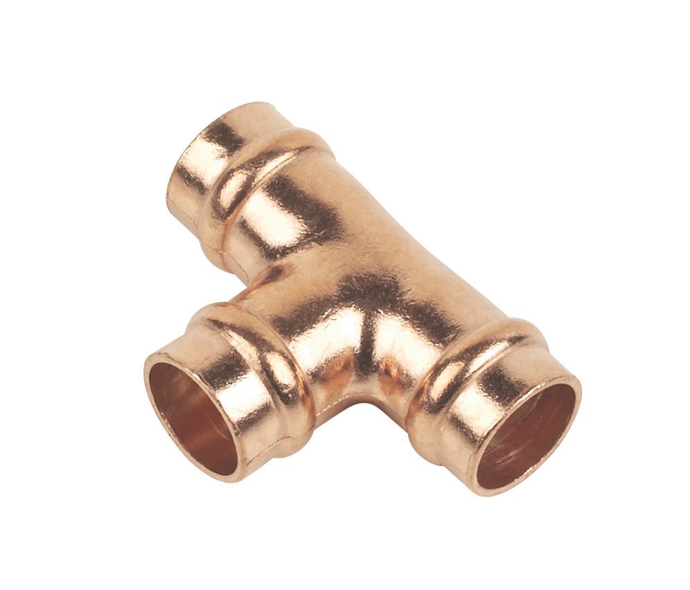 Image of Flomasta Solder Ring Equal Tee 10mm 