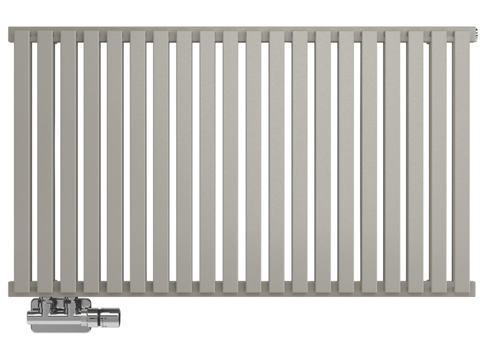 Image of Terma Nemo Designer Radiator 530mm x 915mm Grey / Silver 3028BTU 