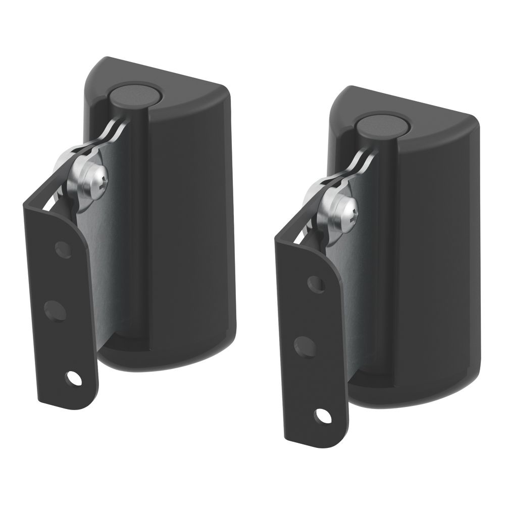 Image of AVF Tilt & Turn Surround Sound Speaker Mounts Black 2 Pack 