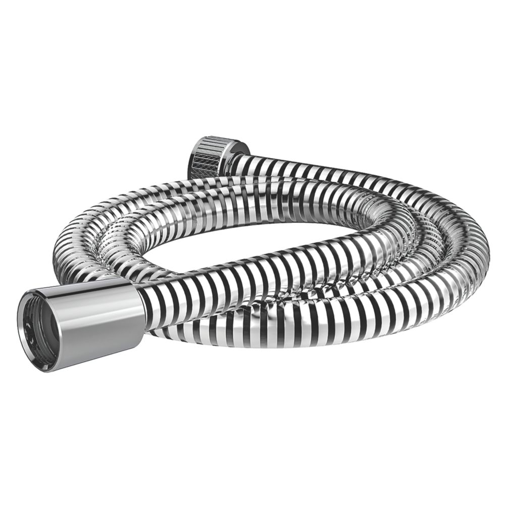Image of Ideal Standard Ultraflex Shower Hose Chrome 1/2" x 1750mm 