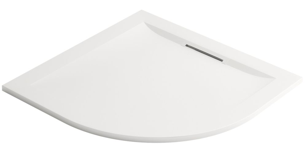 Image of Mira Flight Level Quadrant Shower Tray White 900mm x 900mm x 25mm 