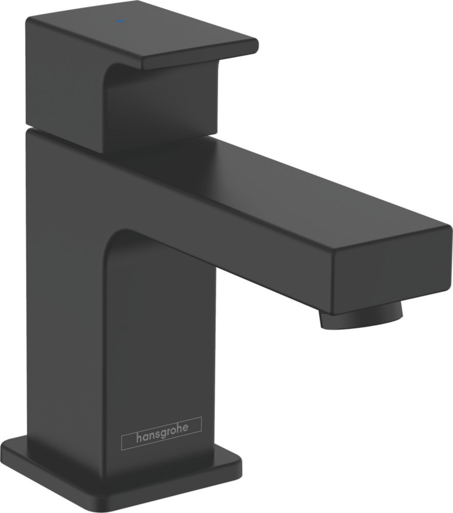 Image of Hansgrohe Vernis Shape Pillar Tap 70 Matt Black 