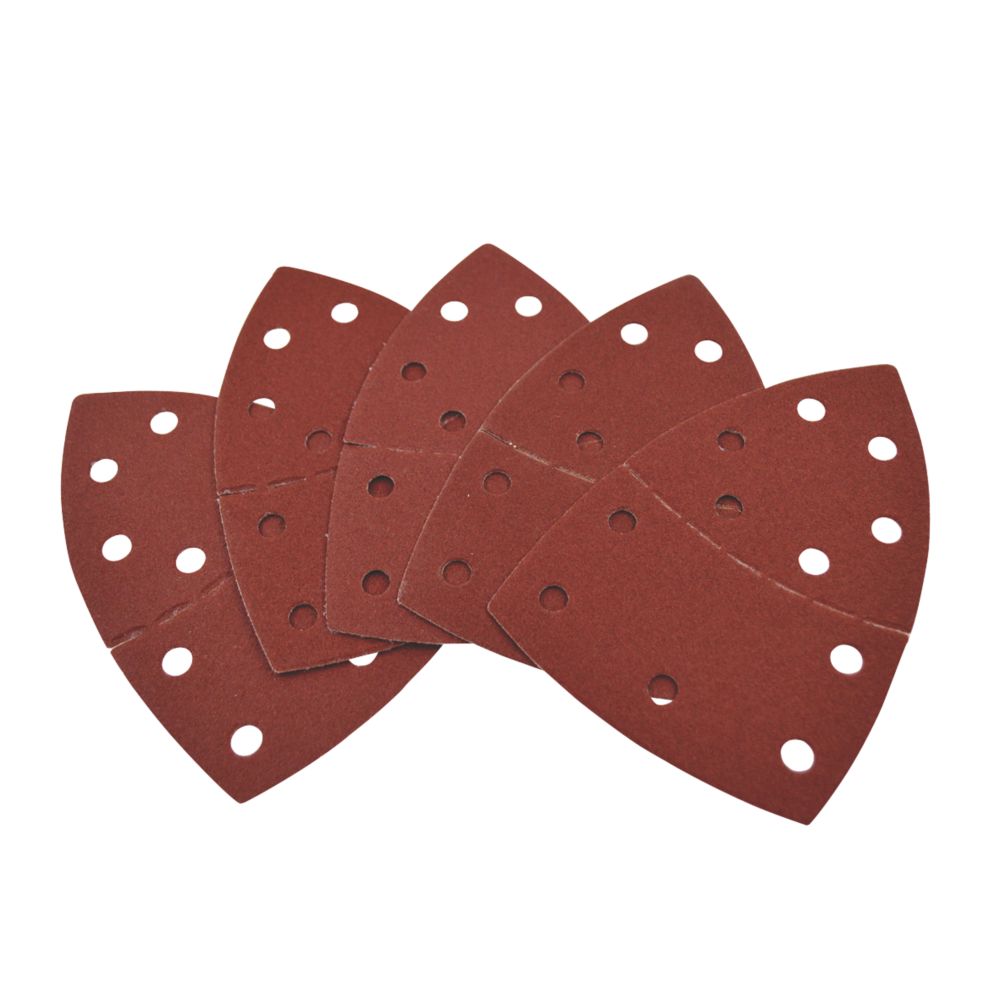 Image of PTX Sanding Sheet Punched 150 x 100mm 120 Grit 5 Pack 