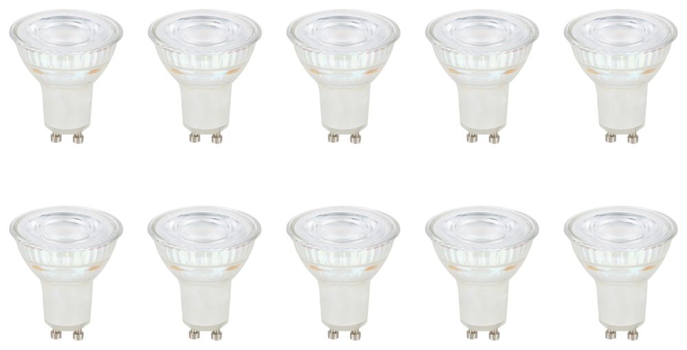 Image of LAP 0318782730 GU10 LED Light Bulb 345lm 3.6W 10 Pack 