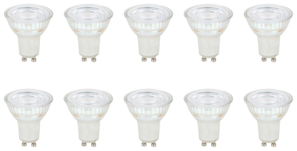 Image of LAP 0318782730 GU10 LED Light Bulb 345lm 3.6W 10 Pack 