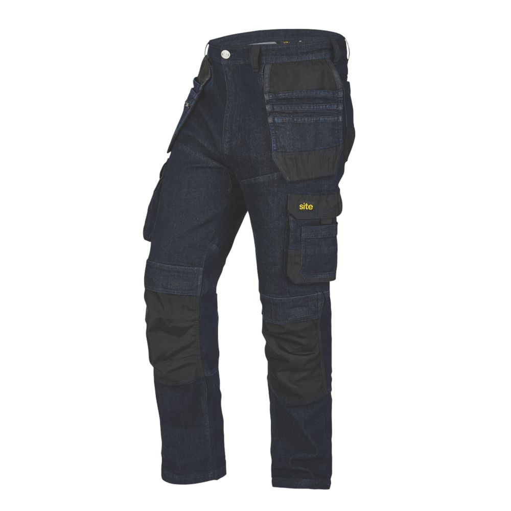 Image of Site Havaness Jeans Indigo Denim 38" W 32" L 