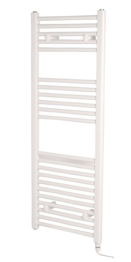 Image of Towelrads Richmond Electric Towel Radiator with Standard Heating Element 1186m x 450mm White 1365BTU 