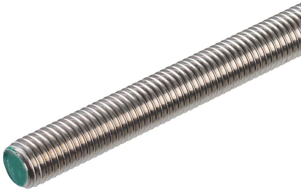 Image of Easyfix A2 Stainless Steel Threaded Rods M12 x 1000mm 5 Pack 