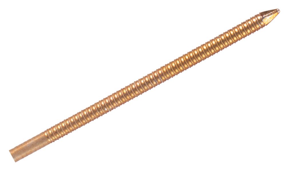 Image of Milwaukee Galvanised 34Â° D-Head Ring Shank Collated Nails 3.1mm x 80mm 2200 Pack 