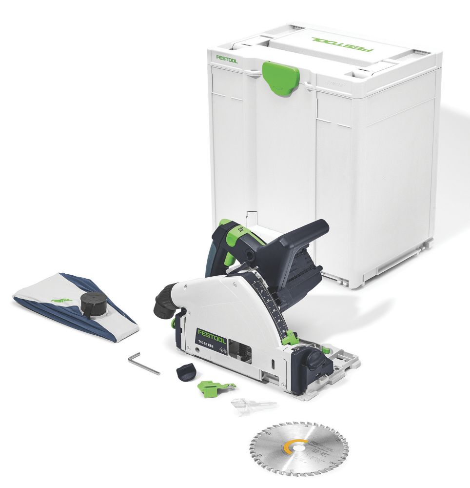 Image of Festool TSC 55 KEB-Basic 18V Li-Ion Airstream Li-High Power 160mm Brushless Cordless Plunge Saw - Bare 